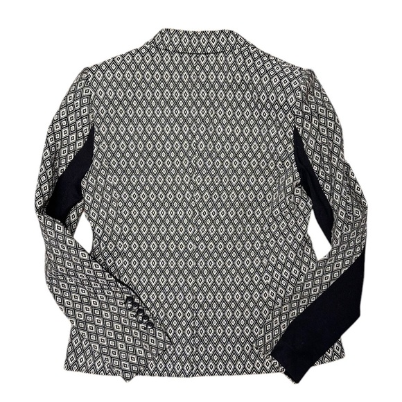 BCBGMaxAzria Women’s Diamond Jacquard Clifford Blazer Jacket ~ Size M - Picture 7 of 14
